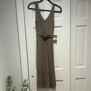 Nine West Khaki Green Dress - XS